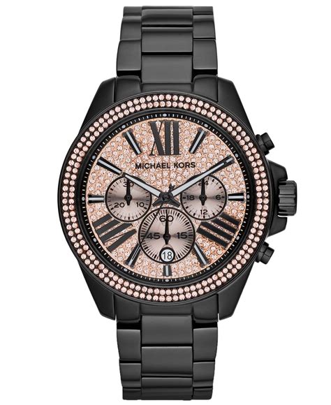 Michael Kors Women’s Wren Black Watch MK5879